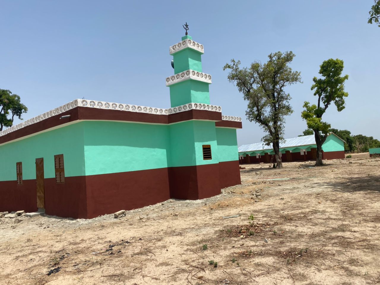 صورة بناء مسجد ليليه سيف الحصّين رحمها الله